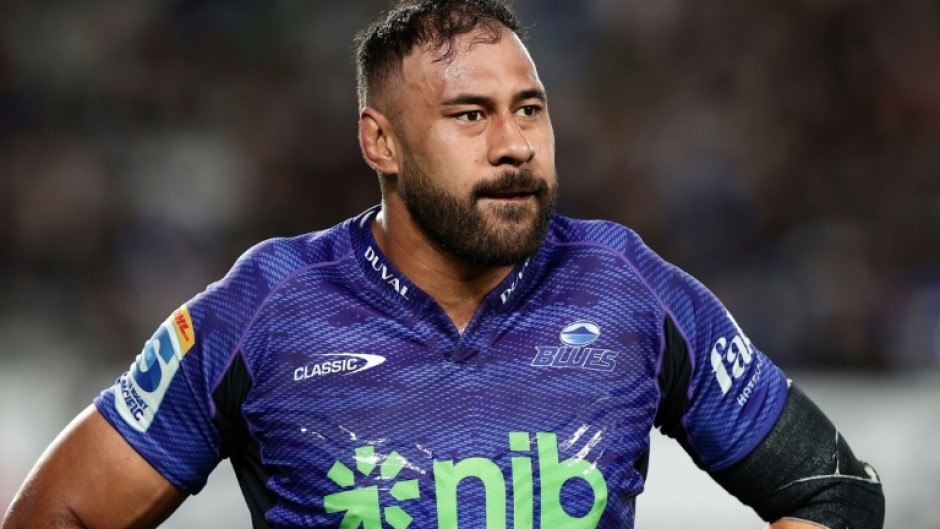 Patrick Tuipulotu will lead the Auckland Blues in the Super Rugby final

