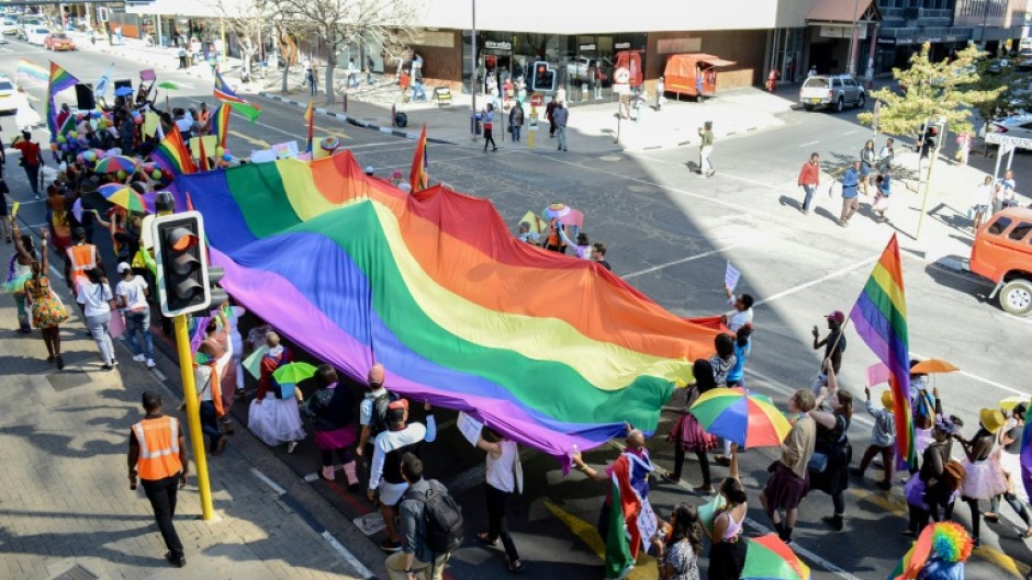 Namibia's laws criminalising same-sex relationships were inherited from the colonial era