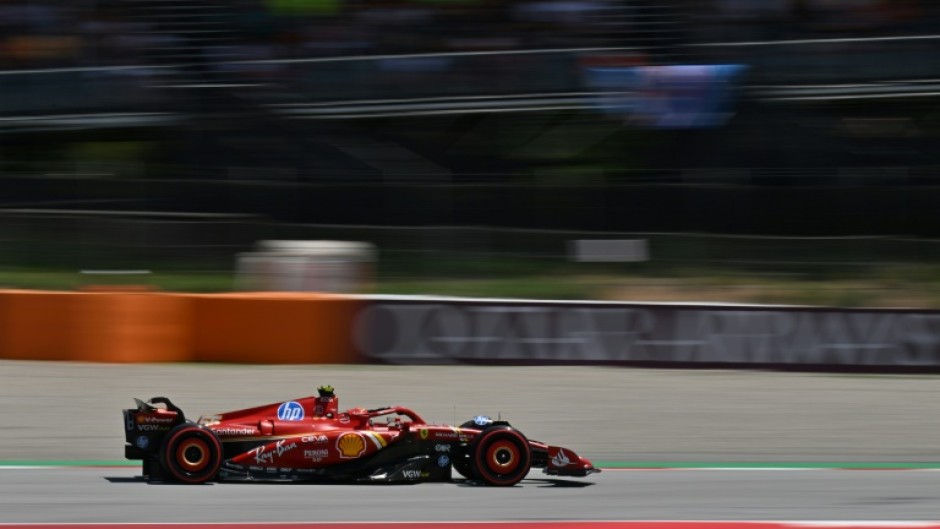 Home hope Carlos Sainz gives his fans something to shout about in third practice at the Spanish Grand Prix 