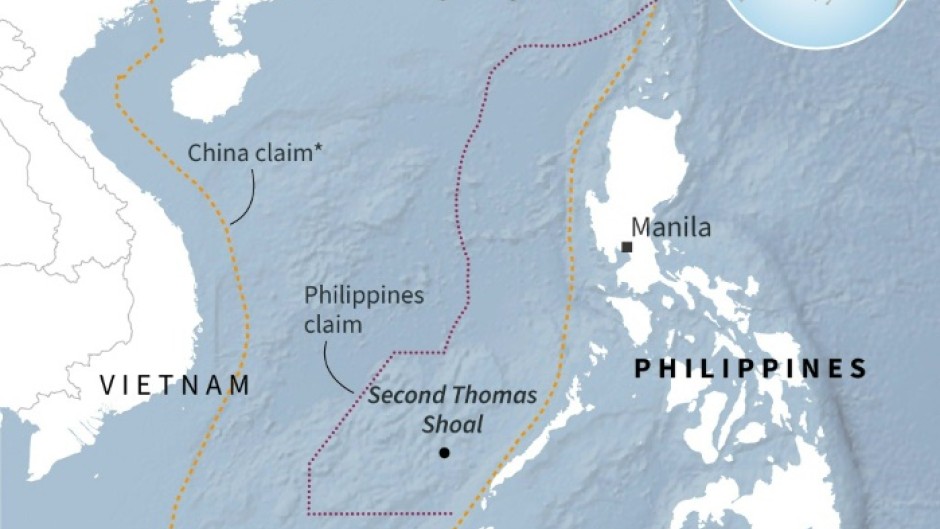 South China Sea: China and Philippines claims