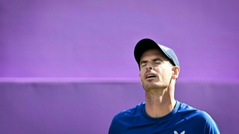 Britain's Andy Murray was forced to pull out of the Queen's tournament earlier this week