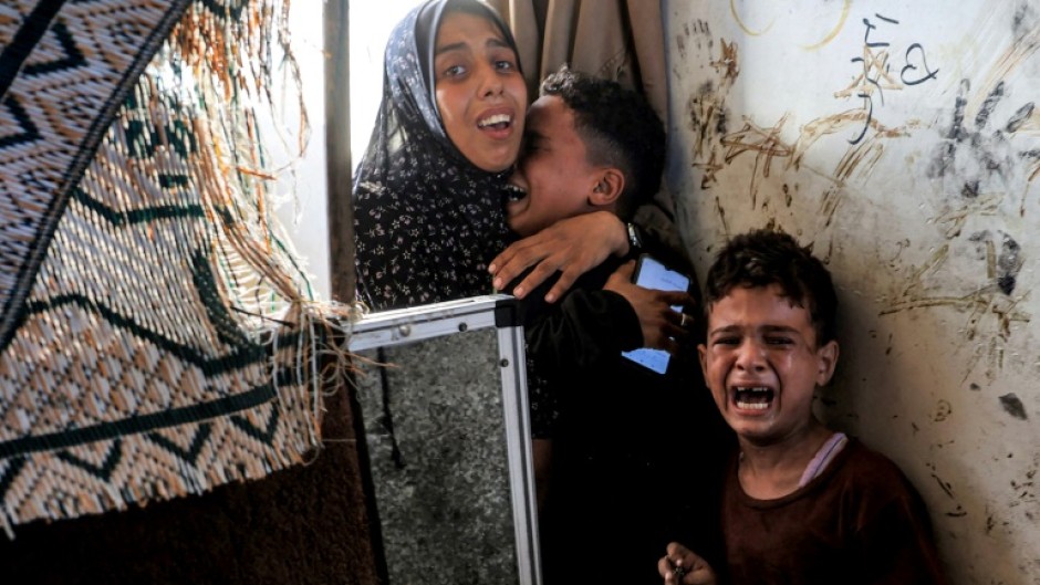 The war has uprooted 90 percent of Gaza's population and left almost 500,000 people enduring 'catastrophic' hunger, UN agencies say