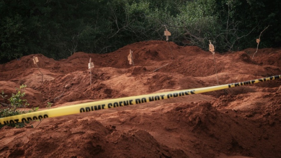 The bodies of more than 440 victims have been found in mass graves