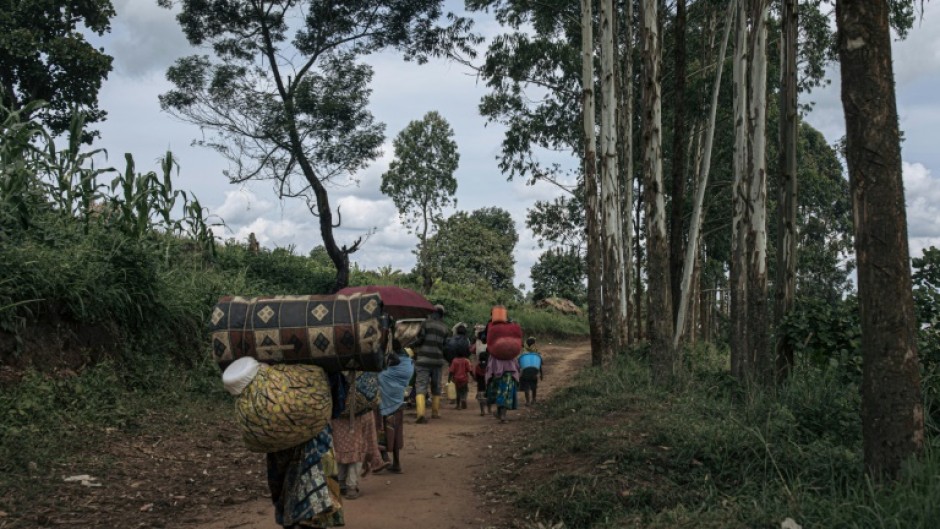 Civilians flee fighting in North Kivu province in May