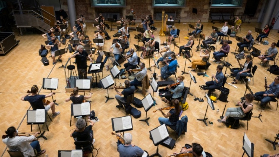 The tie-up with the London Symphony Orchestra comes from a joke in 'The Simpsons'