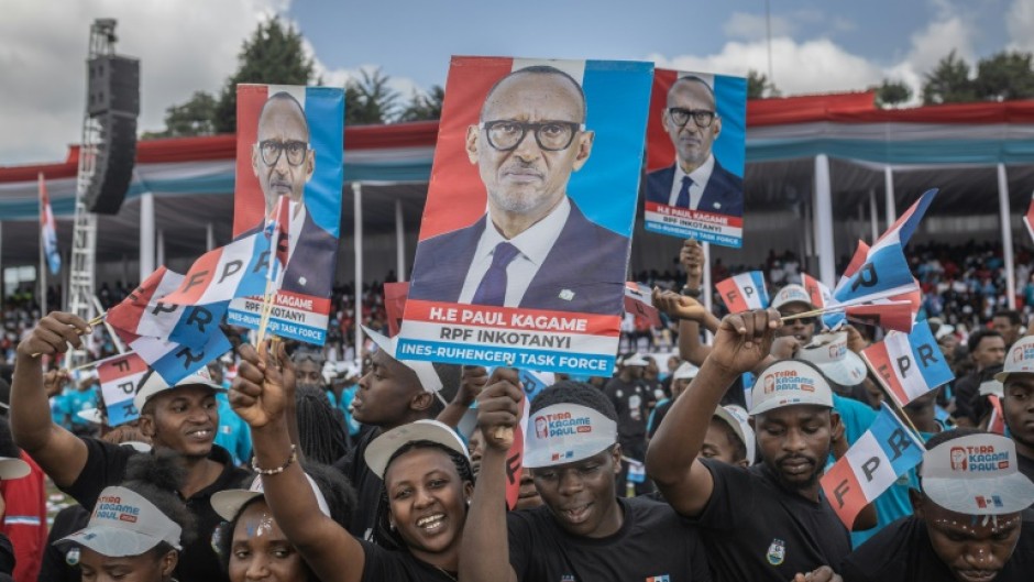 Rwandan President Paul Kagame has won three previous elections with more than 93 of the vote 