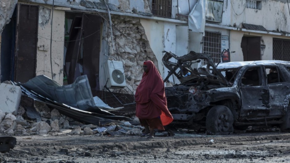 The Somali National News Agency said the attack was carried out by Al-Qaeda linked Al-Shabaab jihadists
