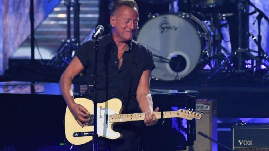 Bruce Springsteen performs during the annual Rock and Roll Hall of Fame Induction Ceremony in November 2022