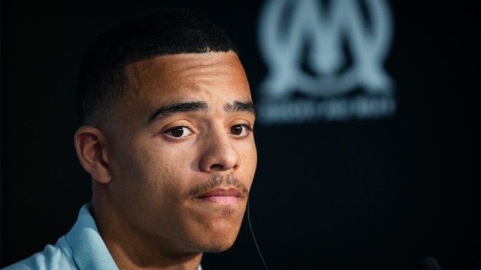 Mason Greenwood faced the press as he was unveiled as a Marseille player 