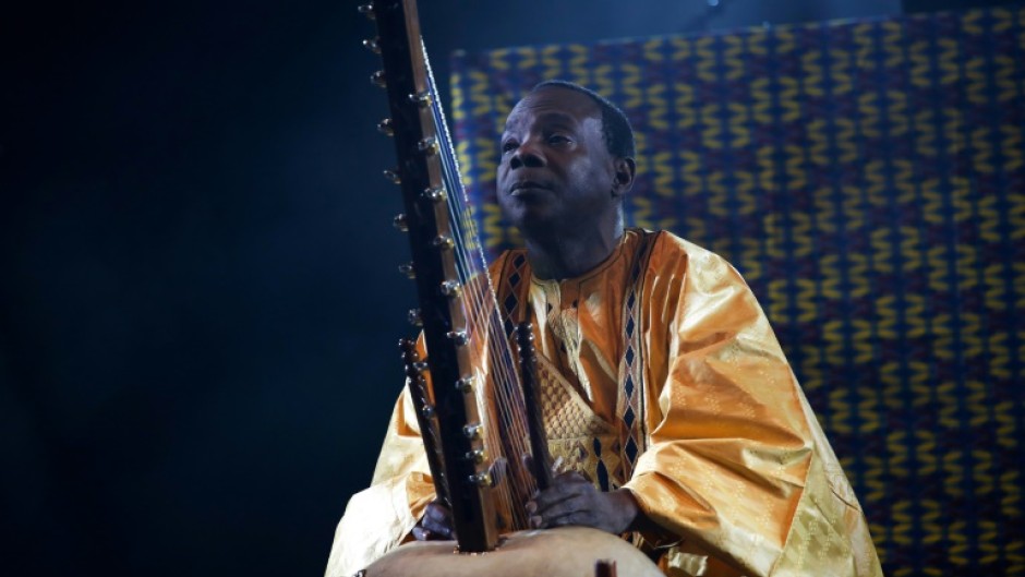 Toumani Diabate was a master of the African stringed instrument, the kora