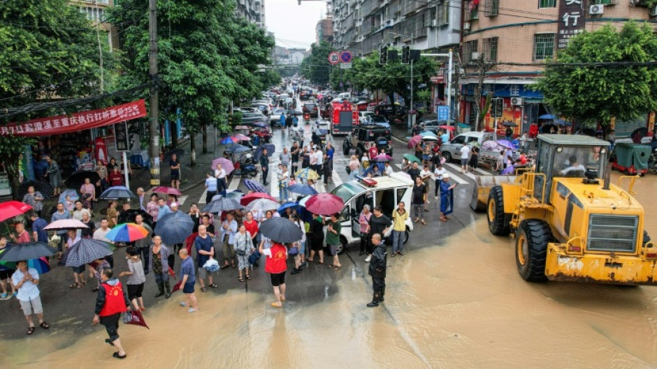 Large portions of China have been battered by heavy rains that have caused flooding and significant damage