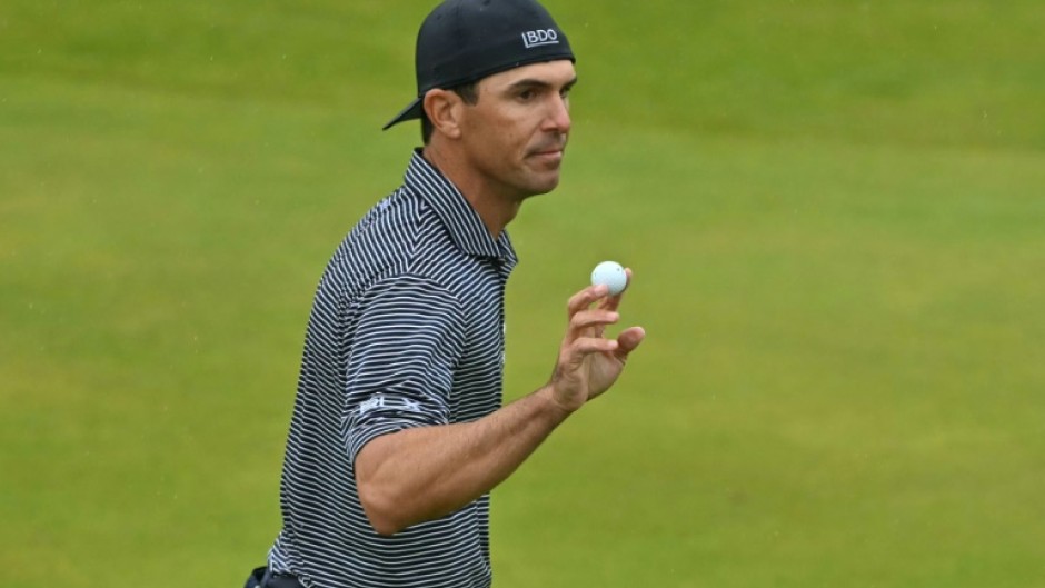 Billy Horschel leads the British Open by one shot heading into Sunday's final round