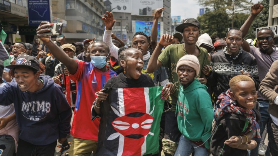 Anti-government protests have rocked Kenya for more than a month 