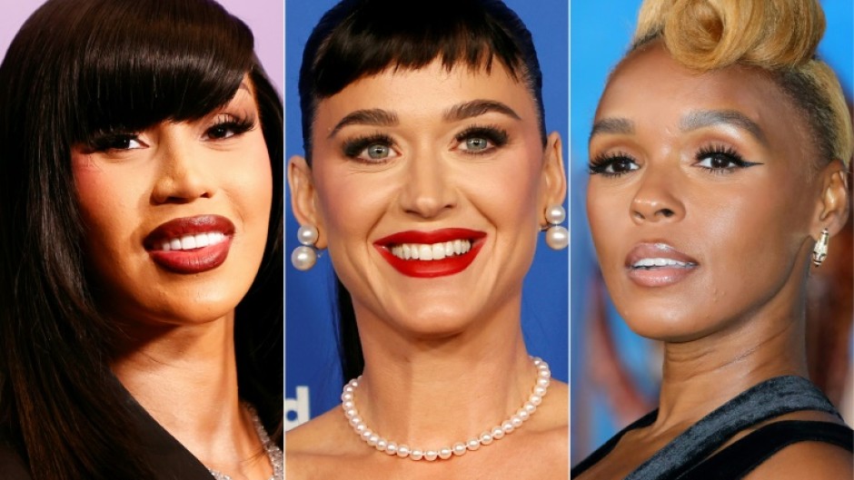 Cardi B, Katy Perry and Janelle Monae have all backed Kamala Harris for US president