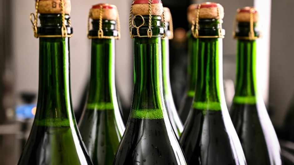 Bottles of champagne -- not pictured -- were discovered in a shipwreck found in the Baltic Sea