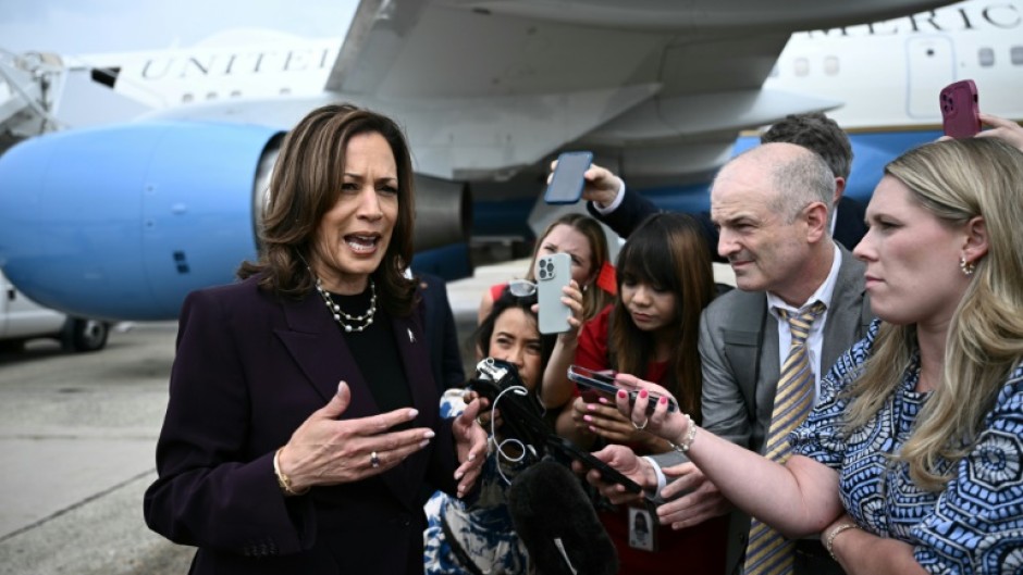 US Vice President and Democratic presidential candidate Kamala Harris has made a fast start since entering the race 