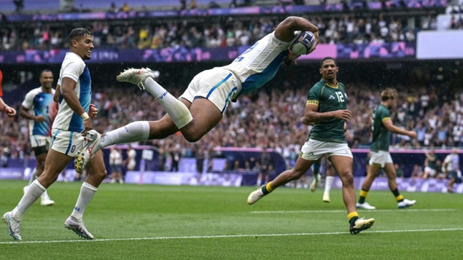 France's Jordan Sepho sent the home crowd into raptures 