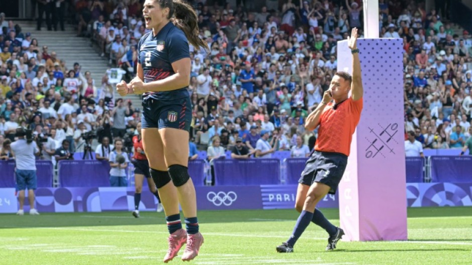 The US' Ilona Maher has been called 'a superstar of these Games'  