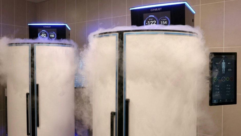 Put on ice: A cryotherapy room in Paris to be used by athletes during the Olympics