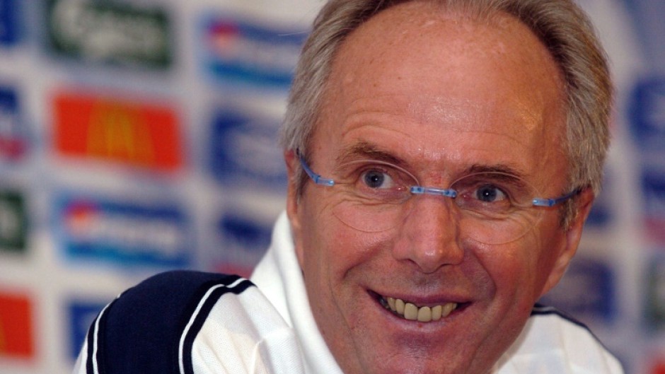 Former England manager Sven-Goran Eriksson