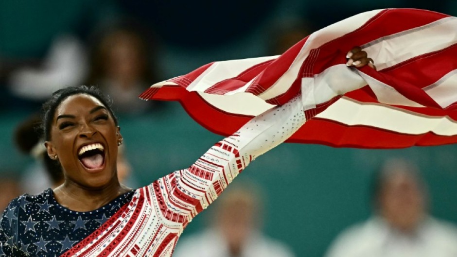 Biles takes another step on her road to Twisties redemption 