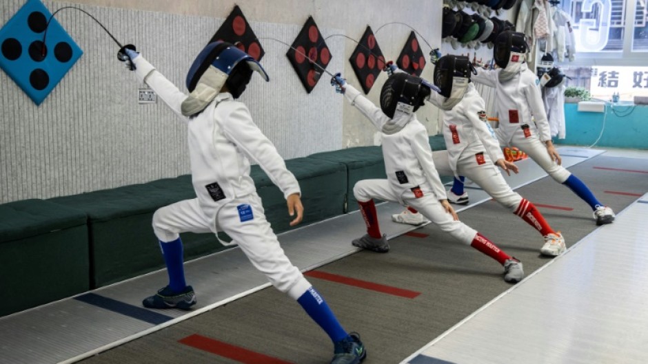 There are now more than 40 fencing clubs in Hong Kong, a city of 7.5 million people where the sport is often taught in primary schools