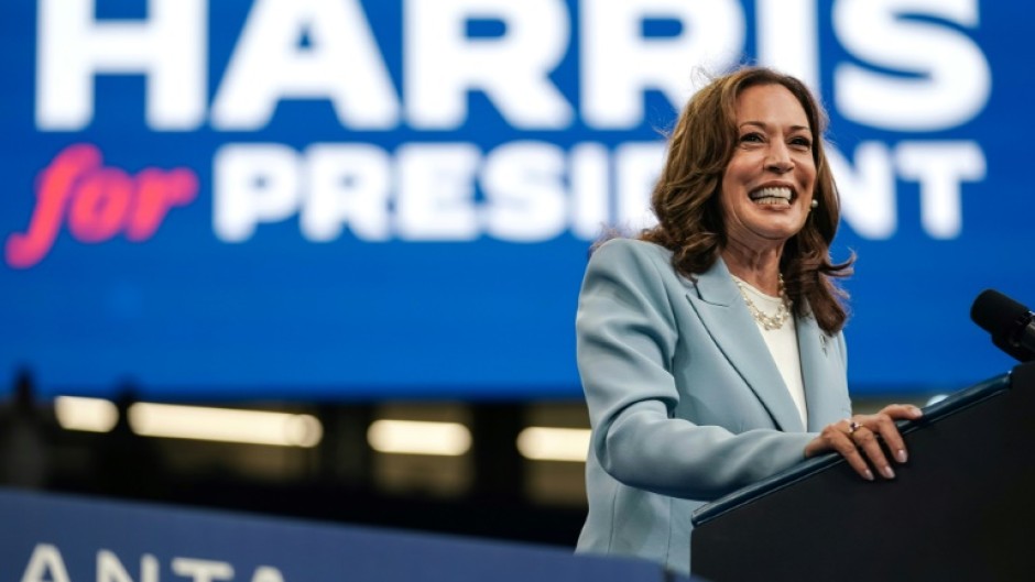 US Vice President and 2024 Democratic presidential candidate Kamala Harris was unopposed for the nomination