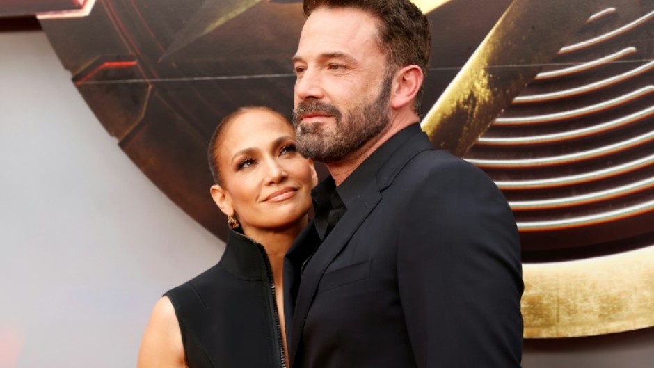 Jennifer Lopez and Ben Affleck arrive for the world premiere of 'The Flash' in Hollywood, California in June 2023