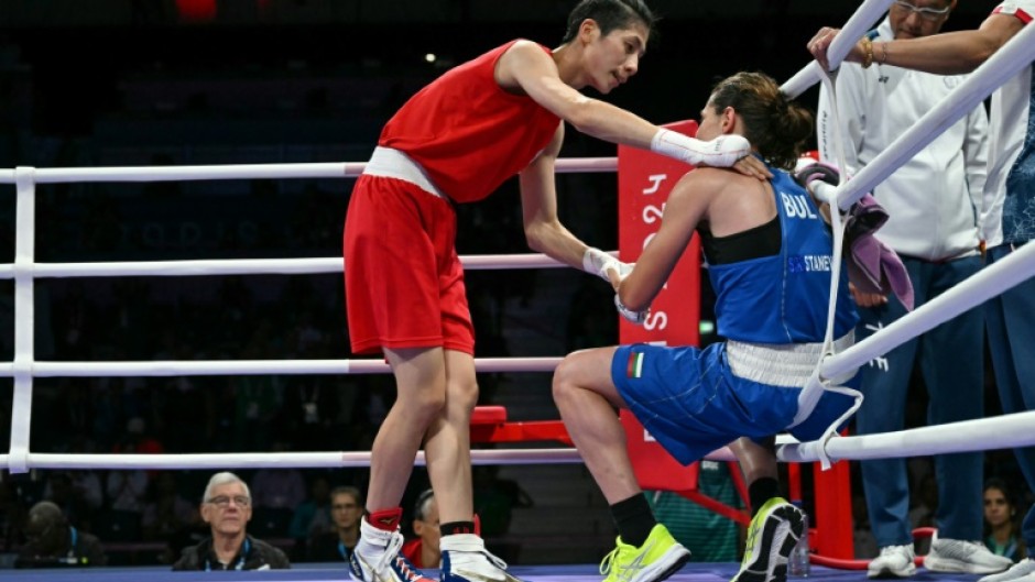 Taiwan's Lin Yu-ting defeated Bulgaria's Svetlana Staneva in Paris