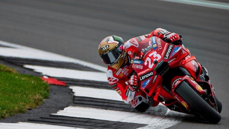 Ducati's Italian rider Enea Bastianini won the British MotoGP 