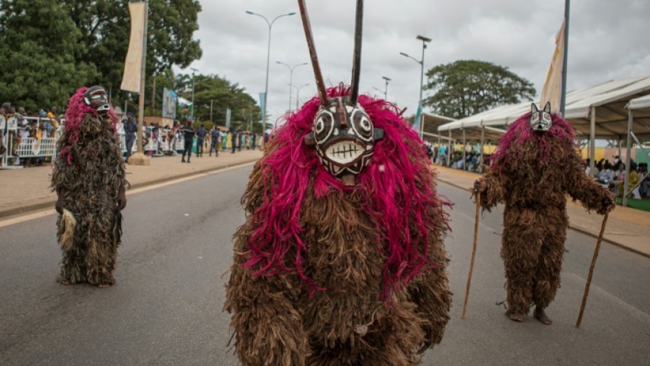 The three-day Porto Novo Mask Festival drew participants from across Benin as well as neighbouring Togo and Burkina Faso