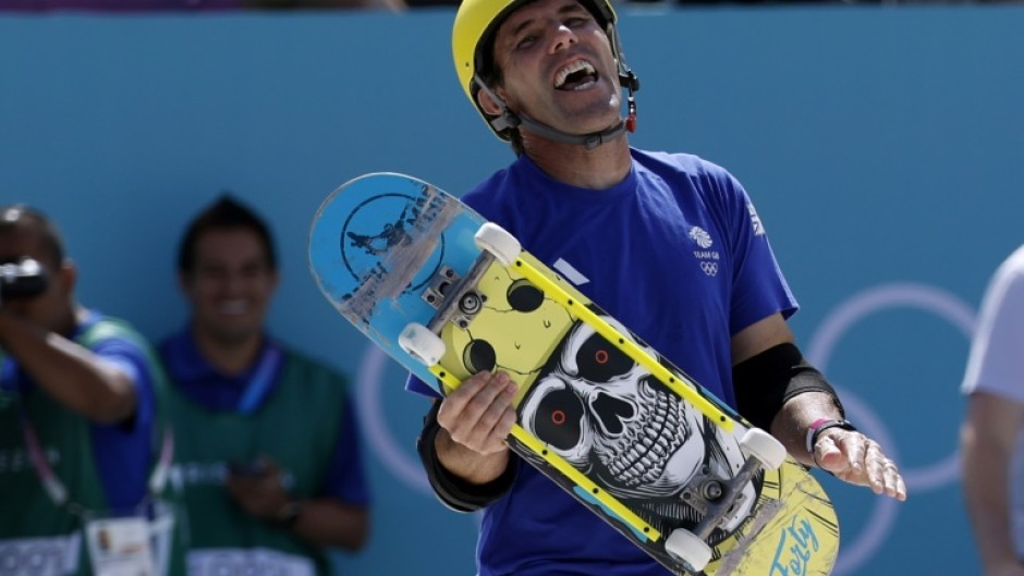 British skateboarder Andy Macdonald made his Olympic debut at the Paris Games at the age of 51