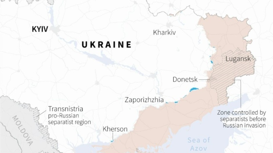 Ukraine: position of military forces