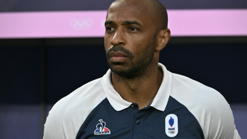 Thierry Henry will lead France into the Olympic men's football final against Spain on Friday