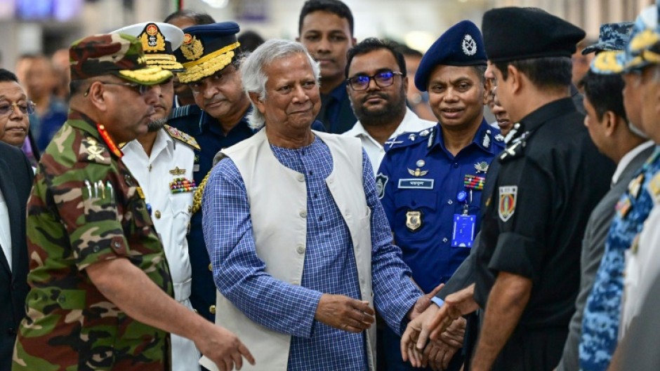 Nobel Peace Prize winner Muhammad Yunus hailed Bangladesh's "second independence" as he returned to lead a caretaker government