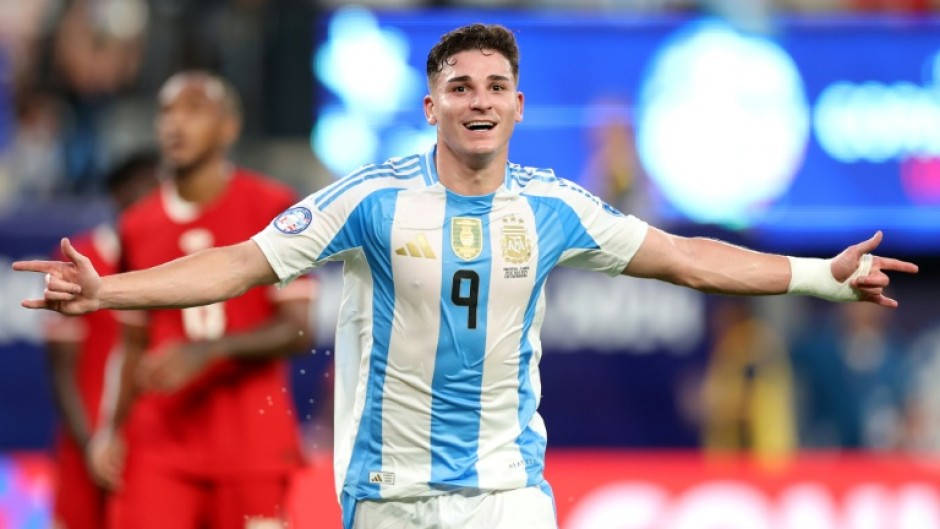 Argentina forward Julian Alvarez won the Copa America this summer with his country before joining Atletico