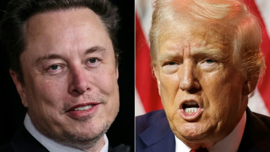 Billionaire X owner Elon Musk (left) is set to interview Republican presidential candidate Donald Trump on the platform, where Musk has been accused of promoting far-right conspiracy theories and misinformation