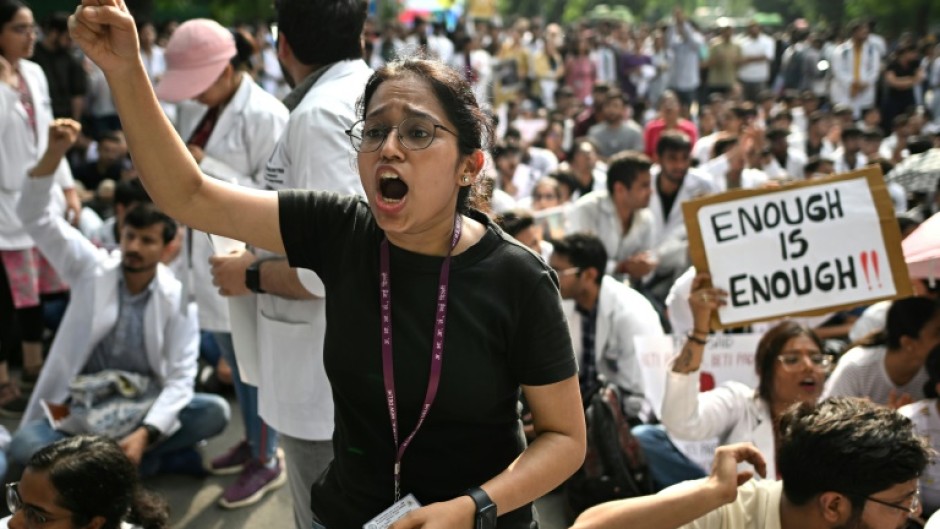 The discovery of the 31-year-old's bloodied body on August 9 at a state-run hospital in the eastern city of Kolkata has sparked furious protests in several cities across the country 