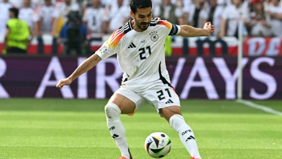 Ilkay Gundogan captained hosts Germany at Euro 2024