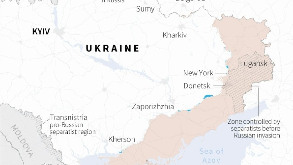 Ukraine: position of military forces