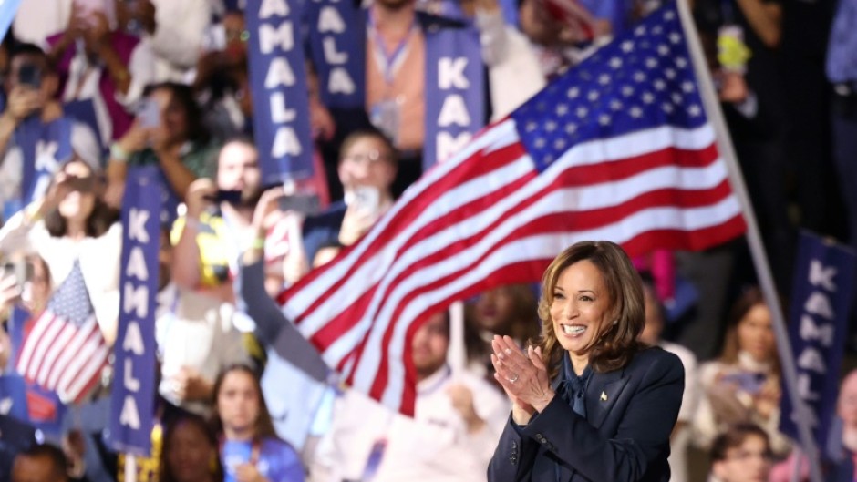 Kamala Harris vowed to bring unity if elected in November