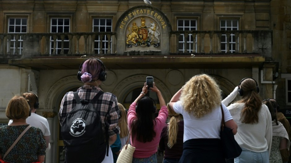 Tourists revel in the city of Bath's role as a setting for the Netflix hit 'Bridgerton' 