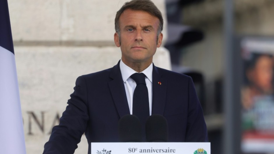 Macron complained false information was circulating