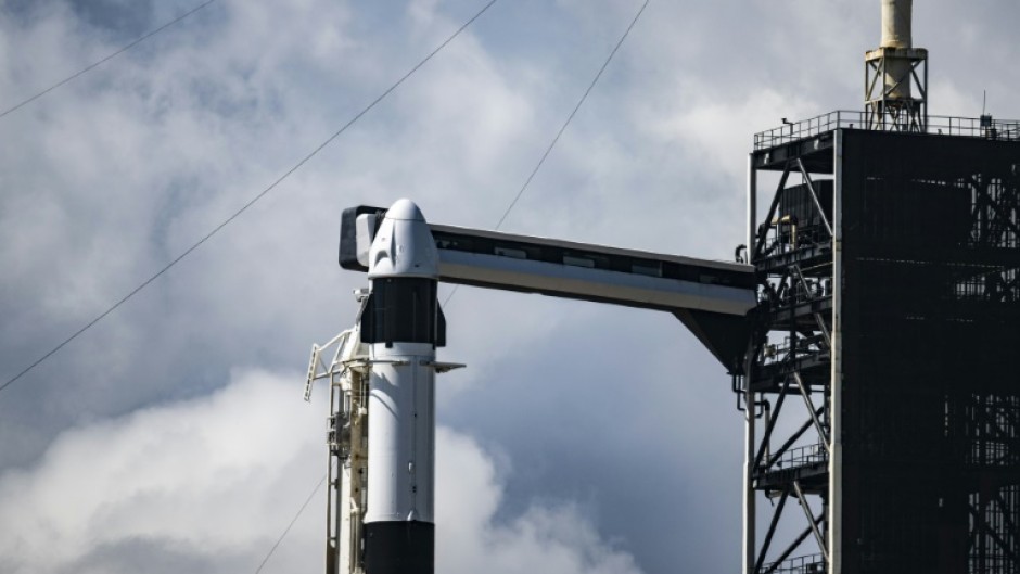 Riding atop a Falcon 9 rocket, the SpaceX Dragon capsule is set to reach a peak altitude of 870 miles (1,400 kilometers) -- higher than any crewed mission in over half a century, since the Apollo era