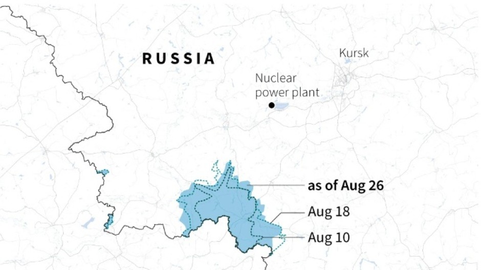 Ukrainian offensive in Russia's Kursk region