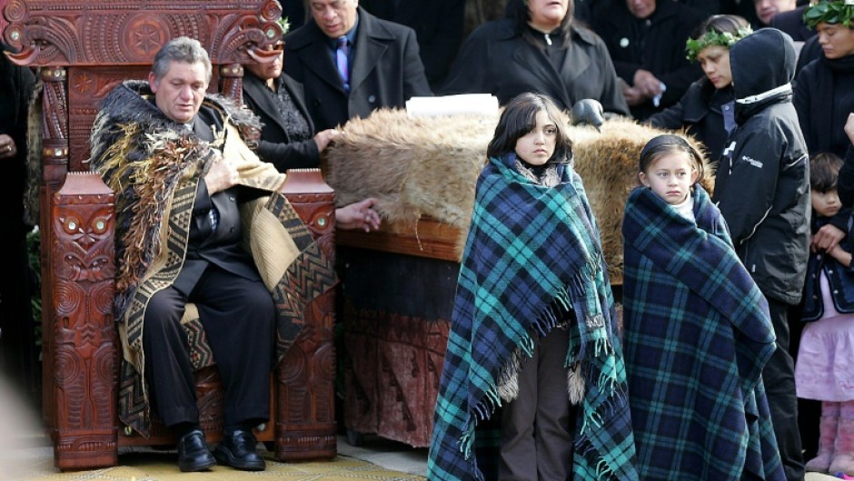 The king of New Zealand's Indigenous Maori people, Kiingi Tuheitia Pootatau Te Wherowhero VII (left), died on Friday