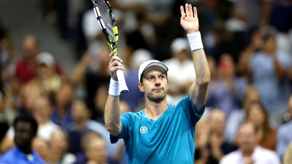 Botic van de Zandschulp celebrates his US Open upset victory over  Carlos Alcaraz