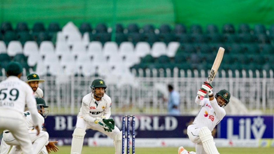 Bangladesh need 143 runs to win the second Test after dismissing Pakistan for 172 on the fourth day in Rawalpindi