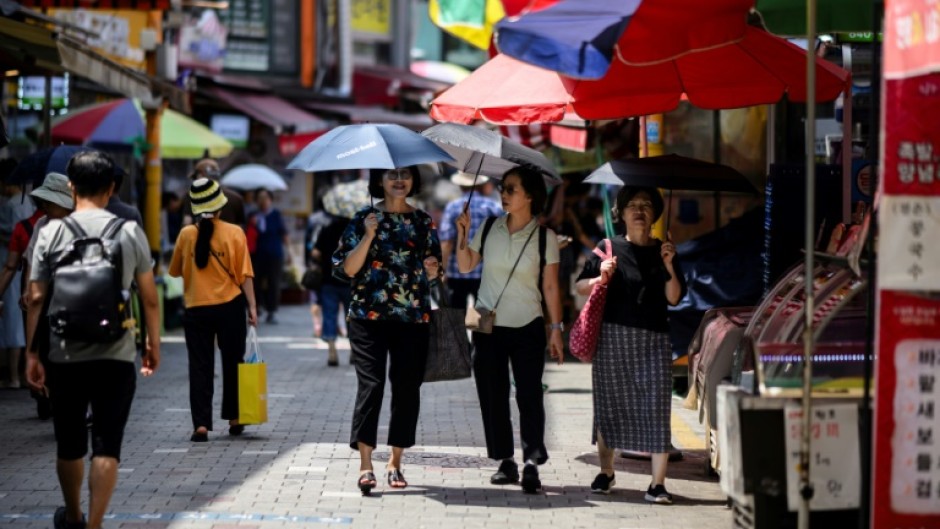 South Korea experienced its highest average summertime temperature since such records began