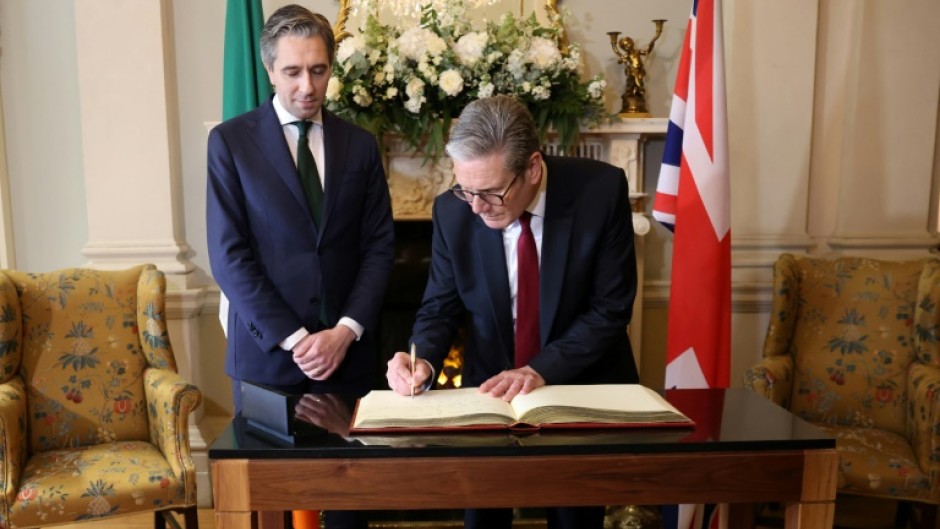 During Saturday's encounter, the leaders reaffirmed the Good Friday Agreement and their commitment to reconciliation in Northern Ireland